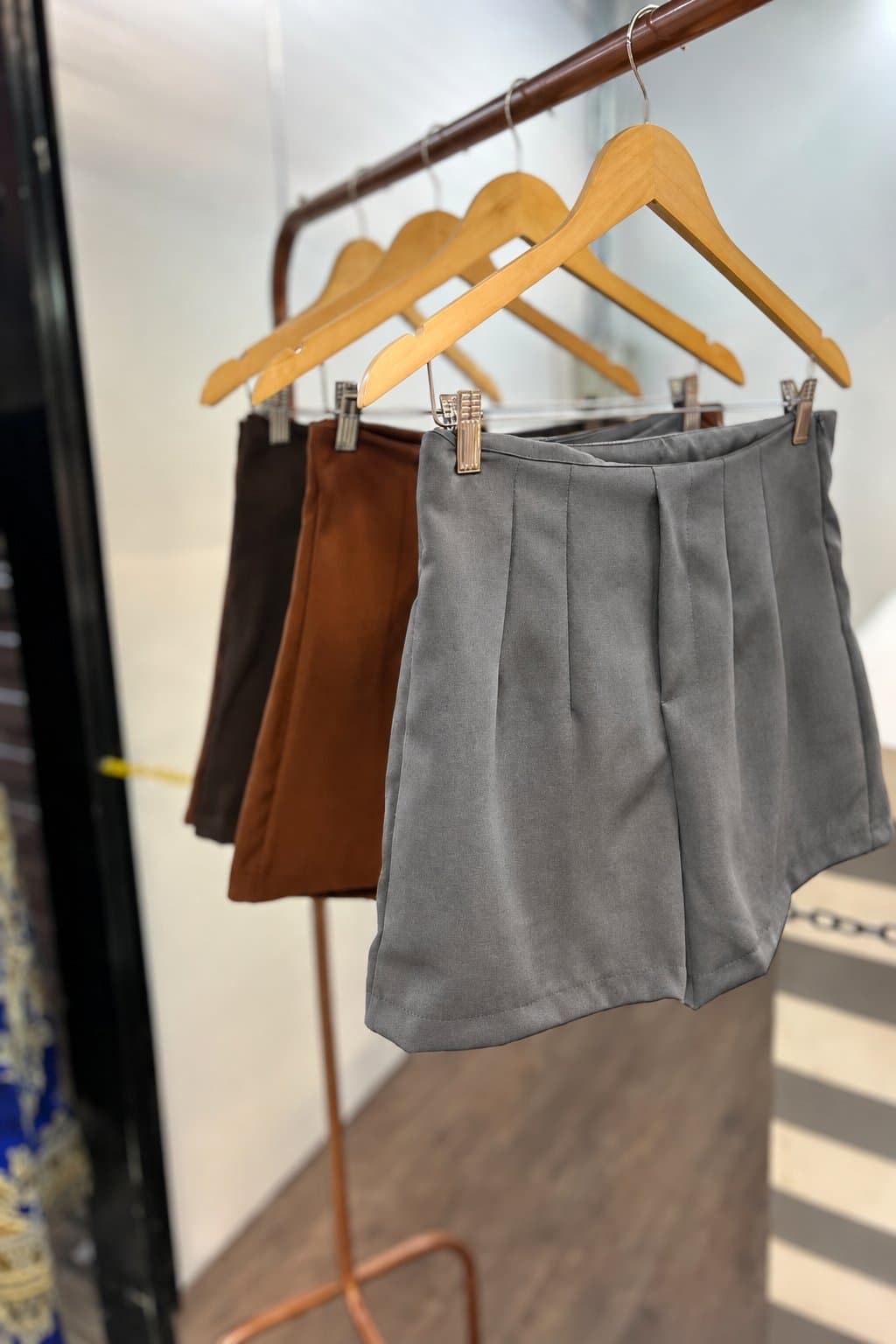 Shorts zara — Cinza / M