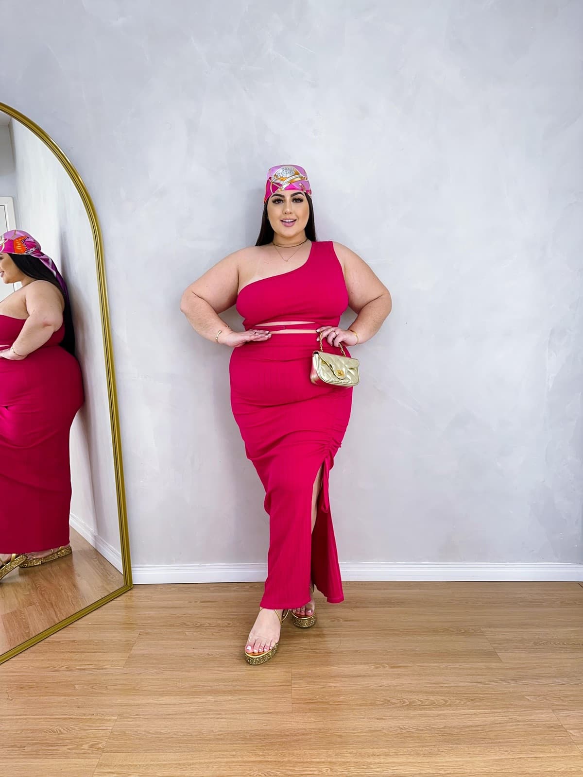 Conjunto Ana Carolina — Rosa