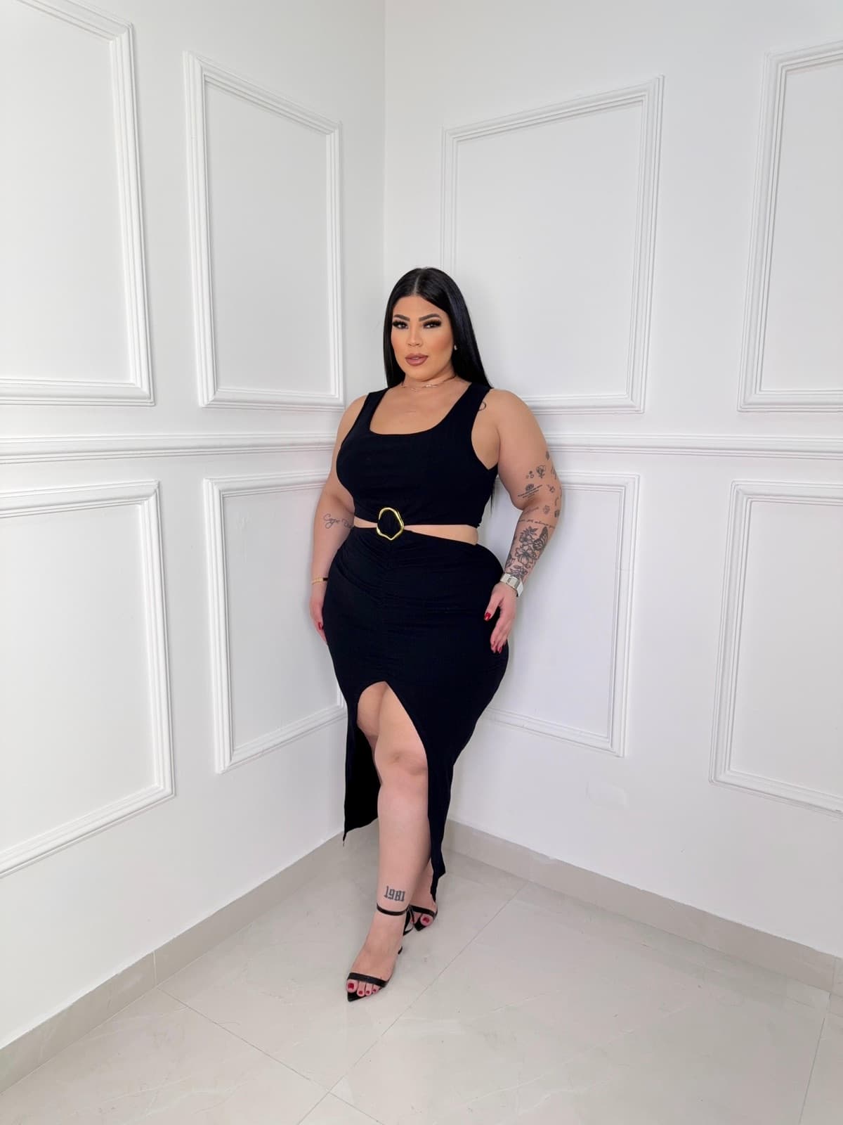 VESTIDO MARIA — Preto