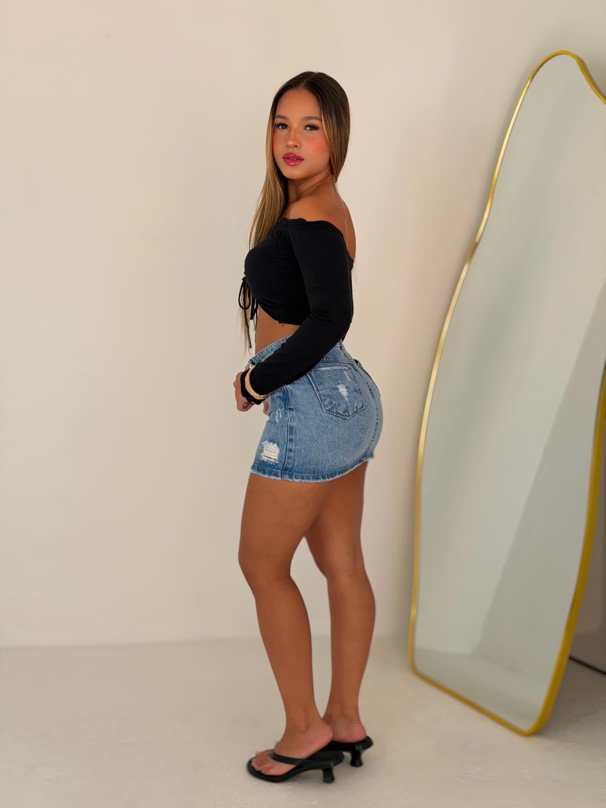CROPPED CIGANINHA • CANELADO ALGODÃO