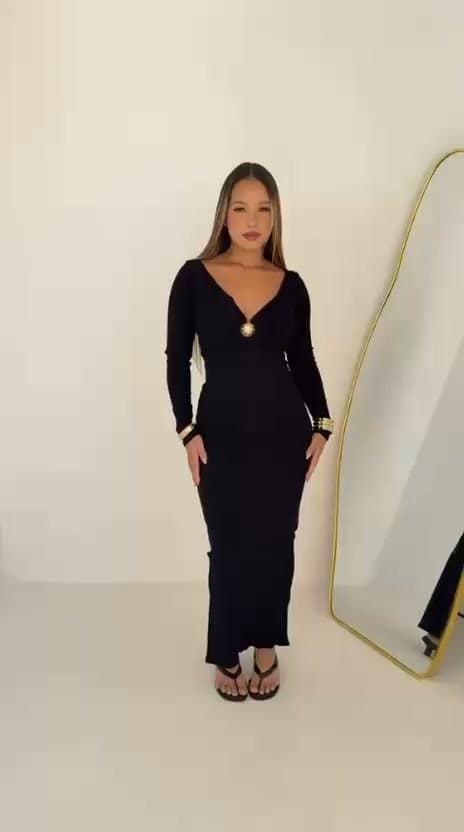 VESTIDO CRISTAL • CANELADO PREMIUM
