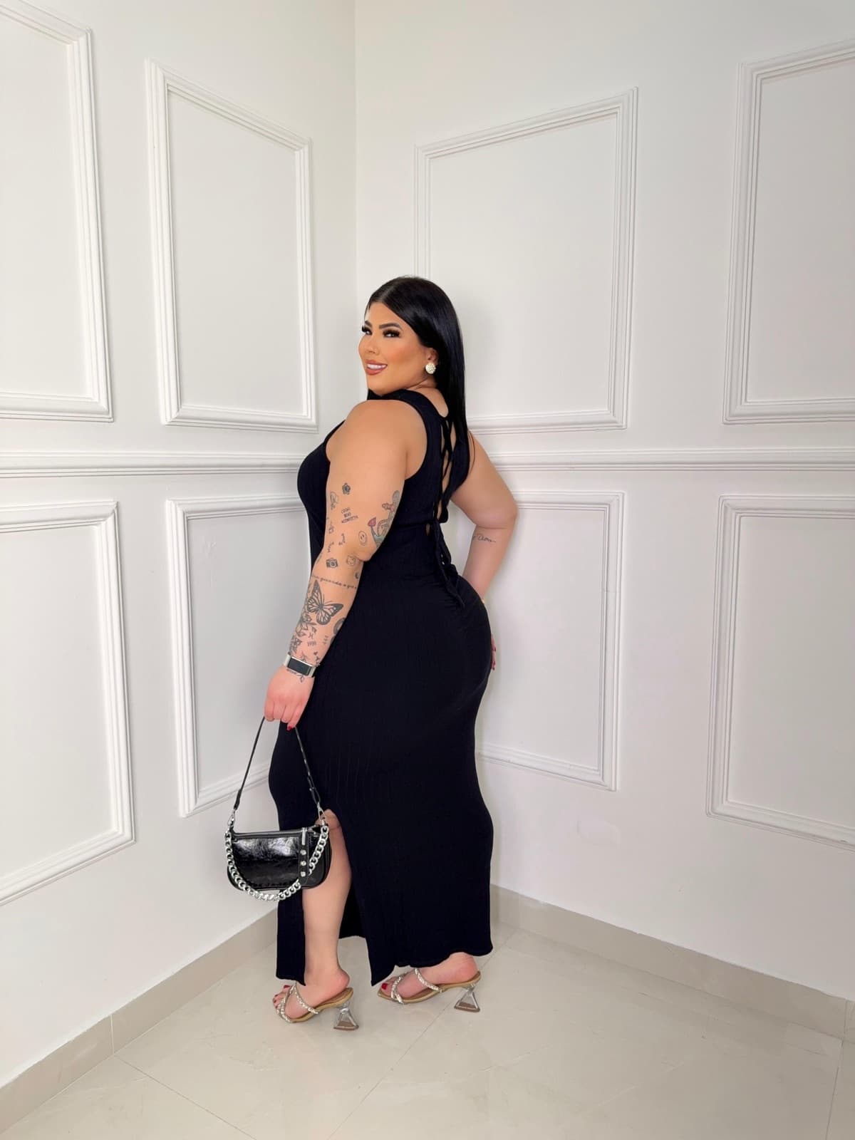 VESTIDO KIM TRAÇADO