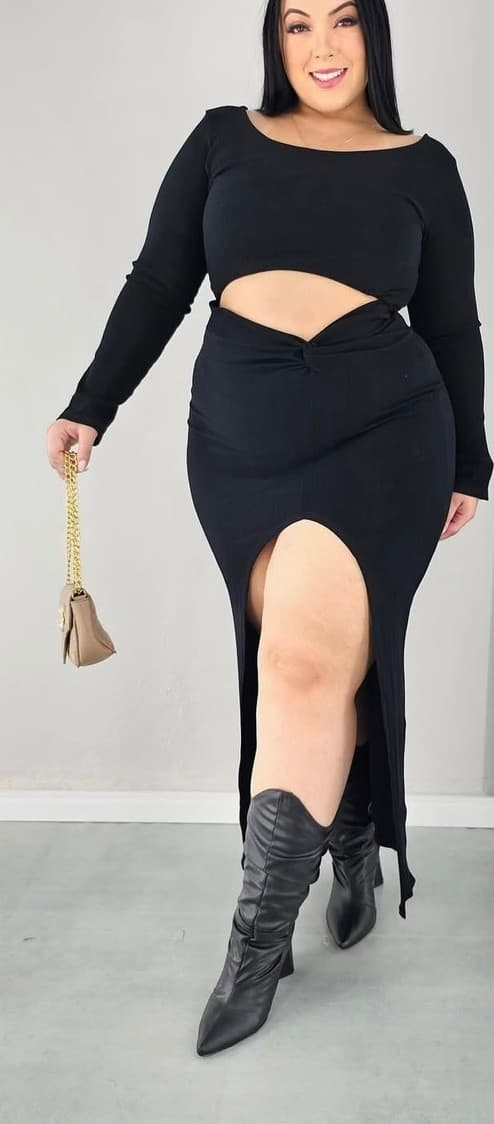 Vestido Eloisa — Preto