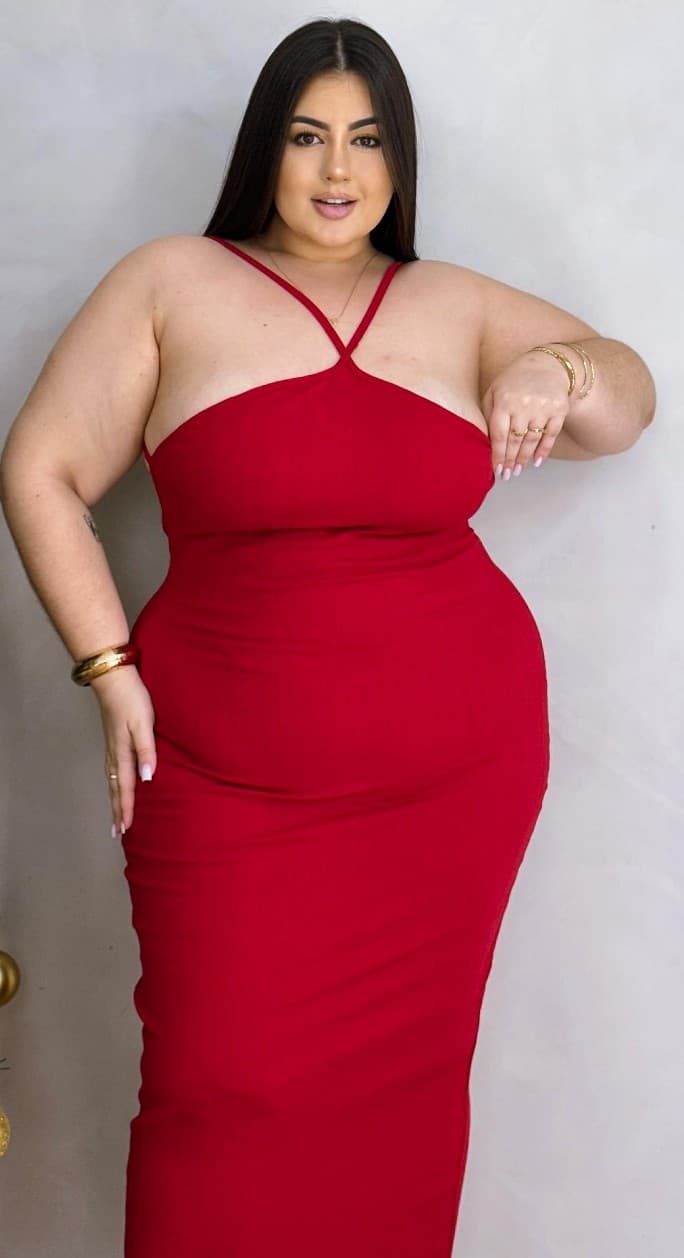 Vestido lina — Rosa