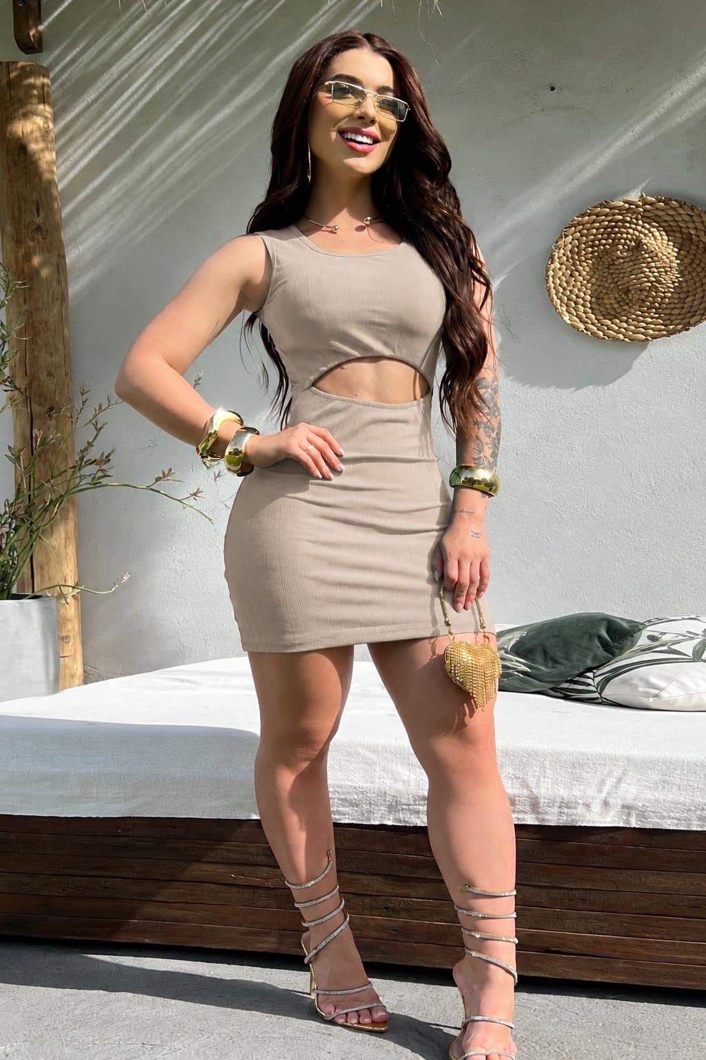 Vestido Rafa — Nude