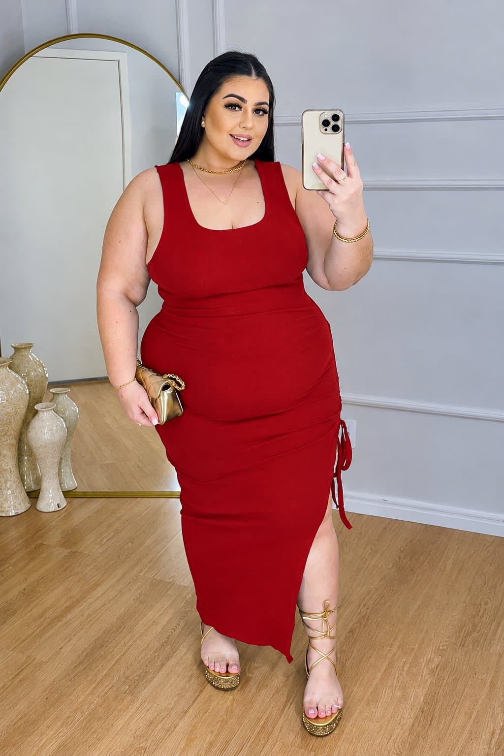 Vestido Lavínia — Vermelho / 46