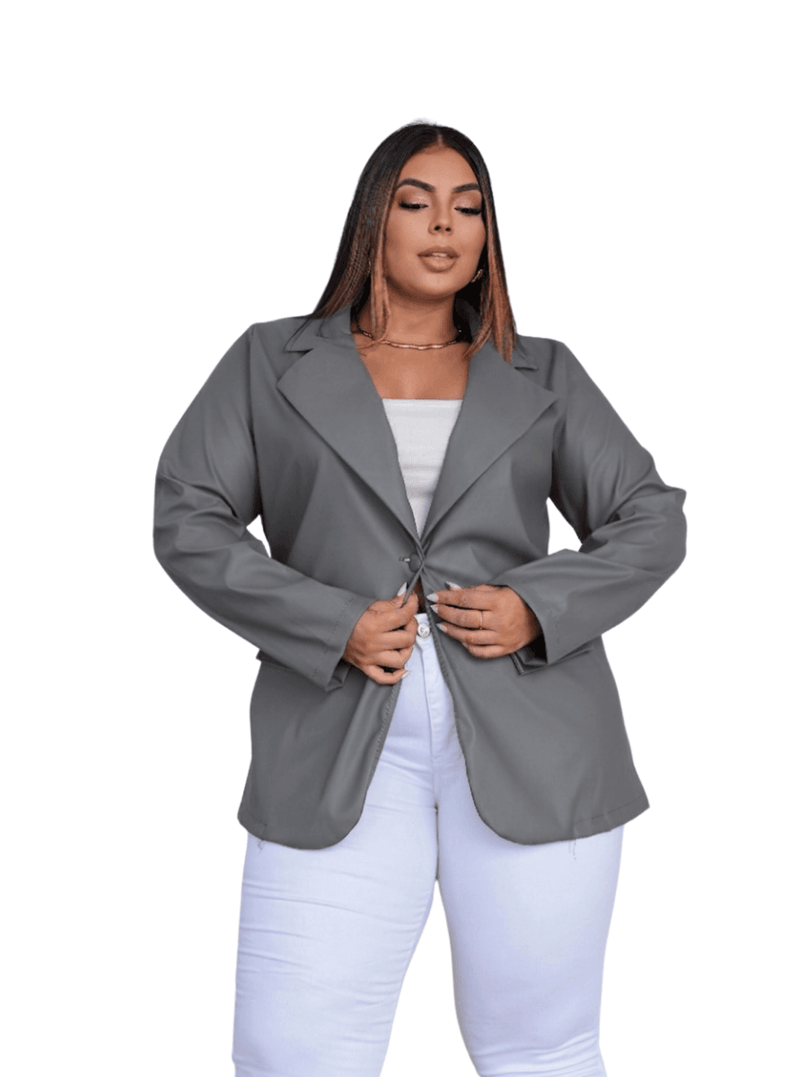 Blazer Betsabe — CINZA / G1