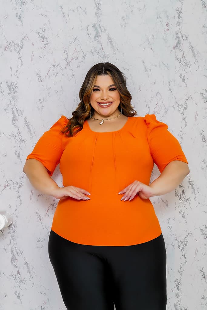 Blusa Pilar PS — GG / LARANJA