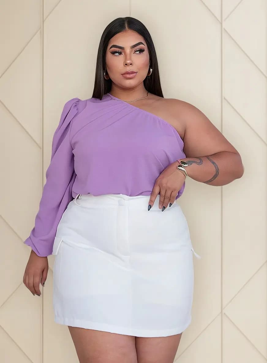 Blusa Hannah — Lilás / G1