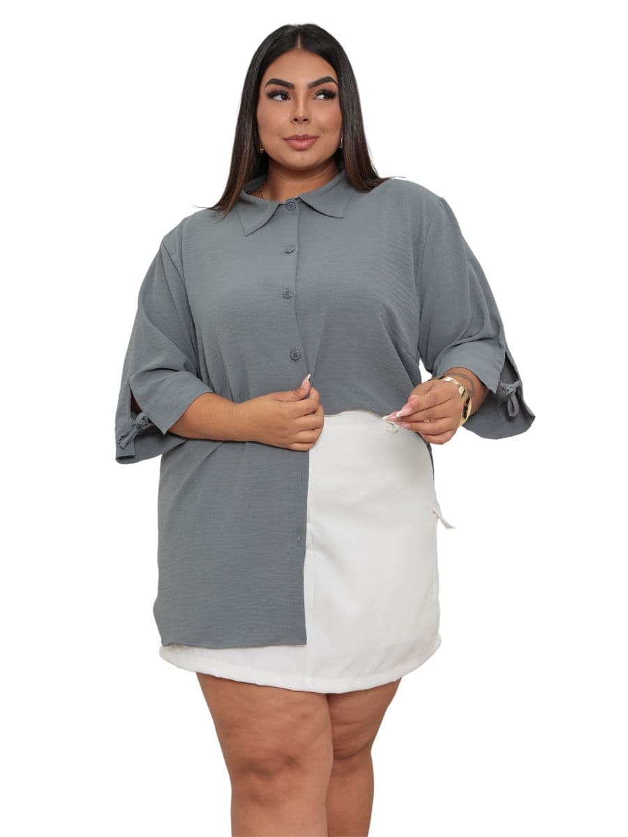 Camisa Akira PS — G3 / CINZA