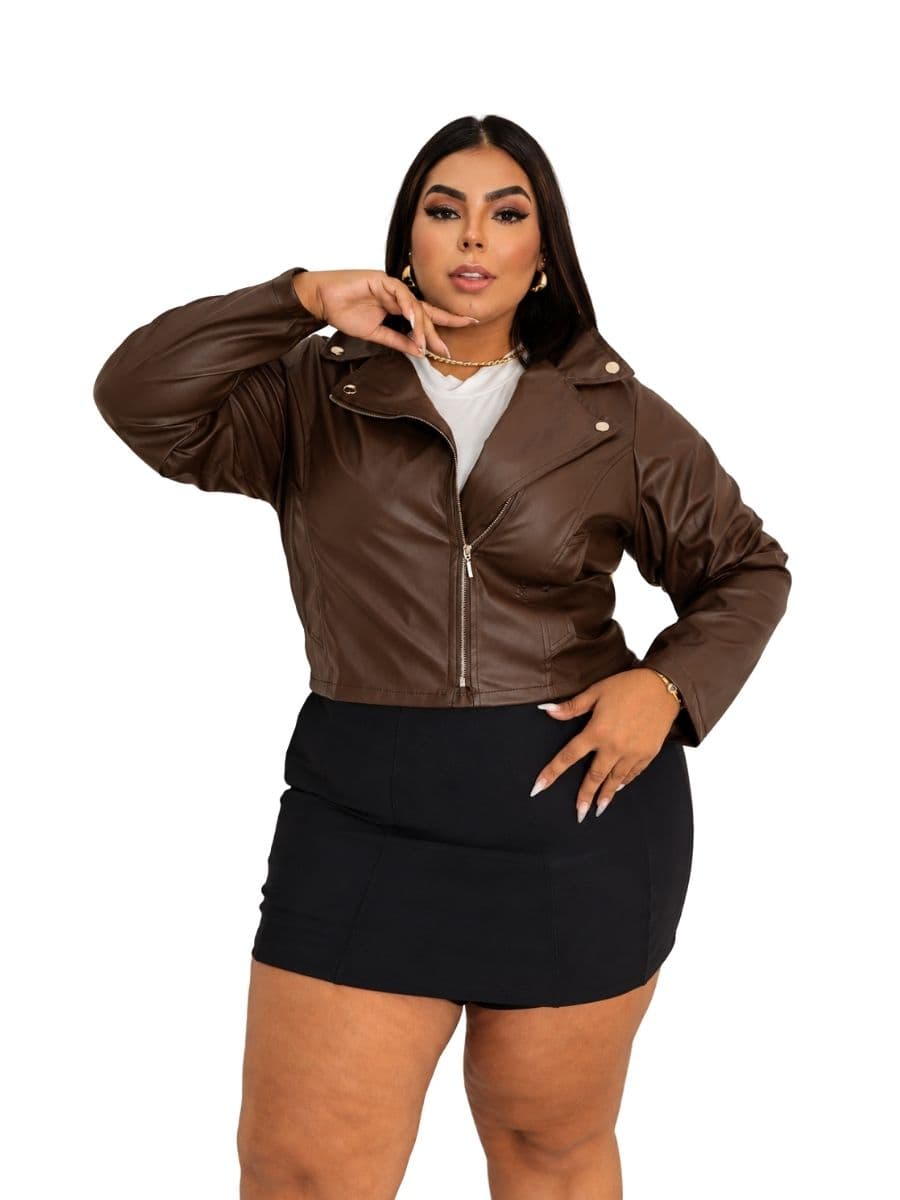 Jaqueta Jackie — MARROM / G1