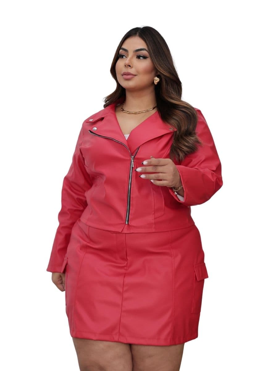 Jaqueta Jackie — VERMELHO / G1