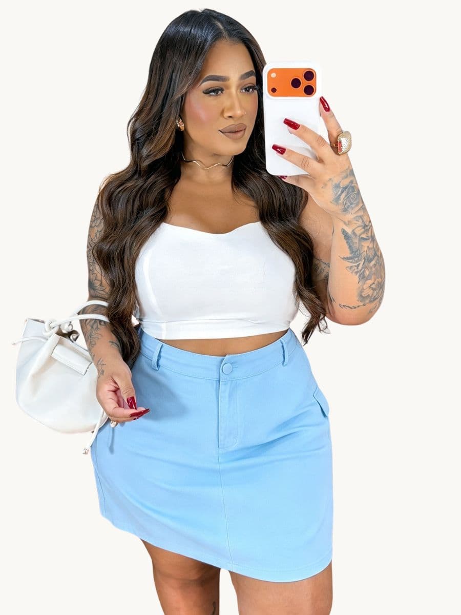 Short Salma — BRANCO / GG