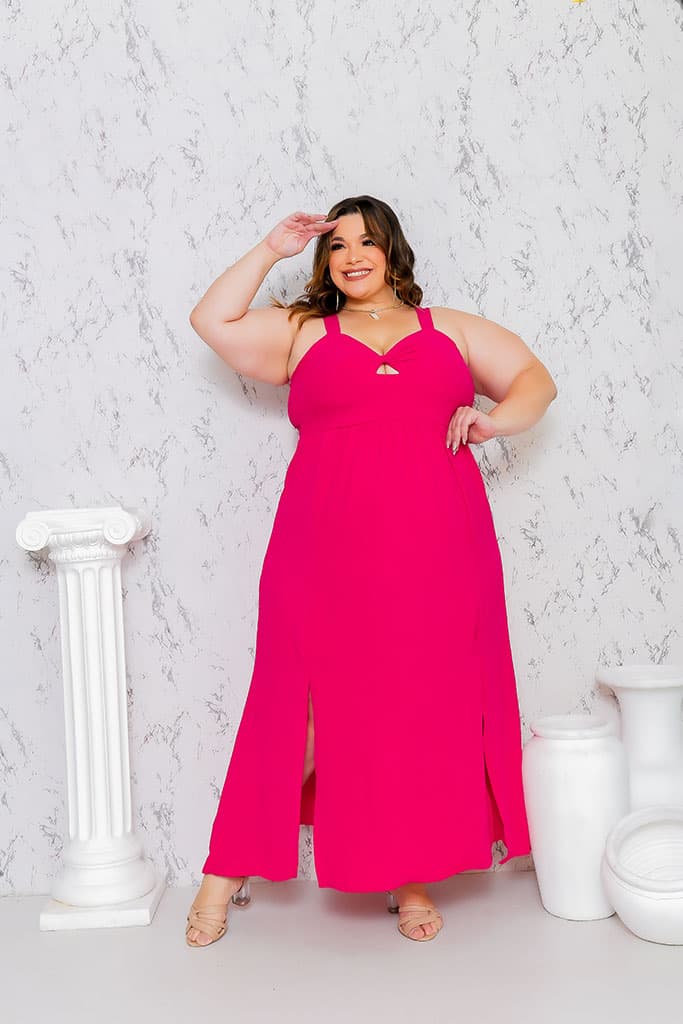 Vestido Priscila PS — GG / PINK