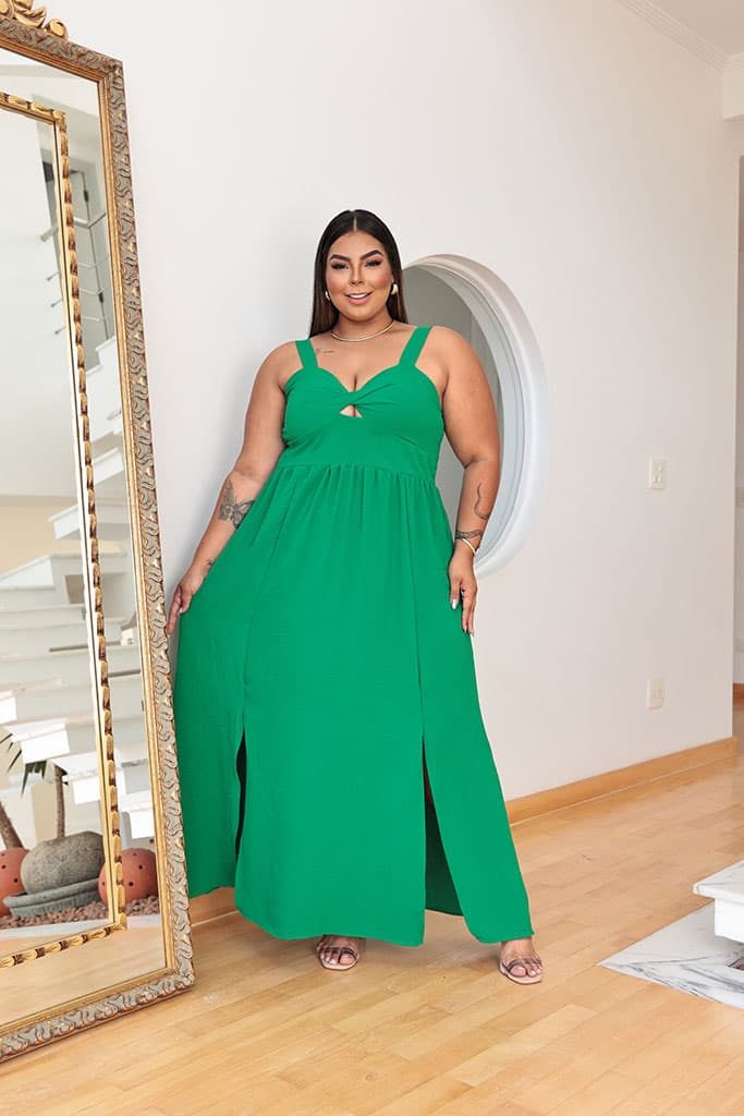 Vestido Priscila PS — GG / VERDE