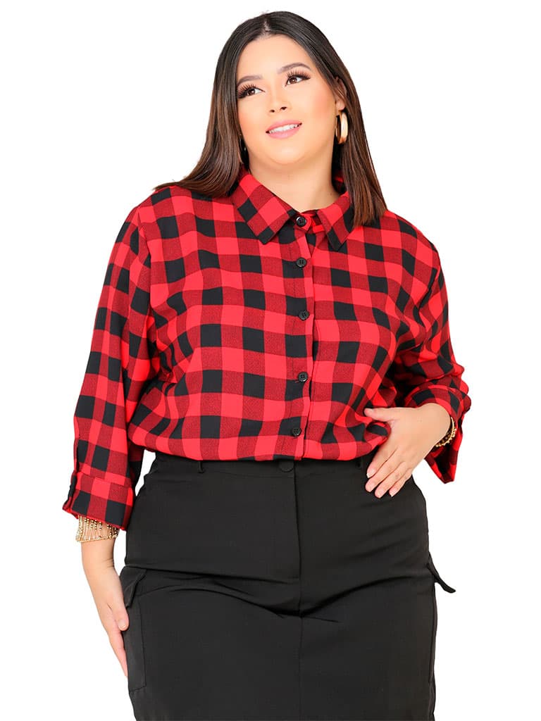 Camisa Argelia PS — G1 / XAD.VERMELHO