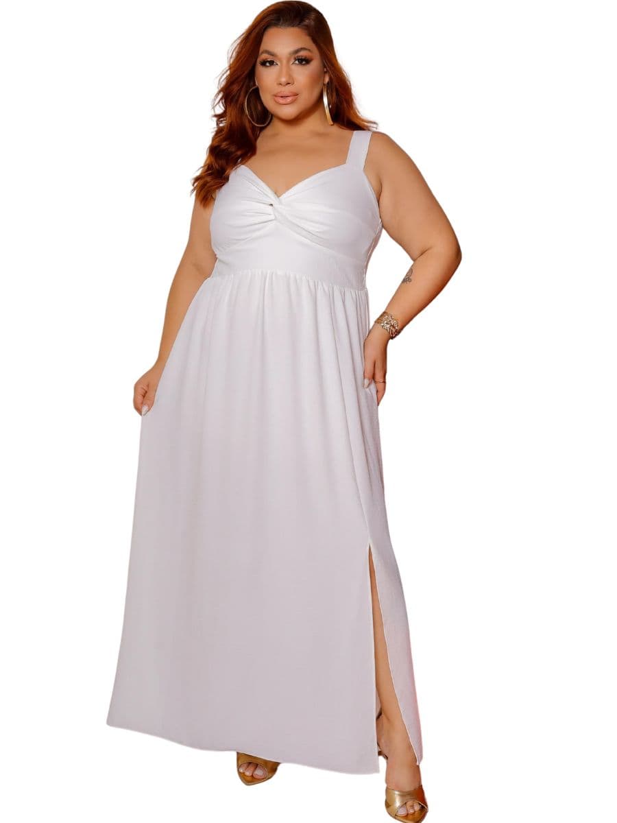 Vestido Frida — BRANCO OFF / G1