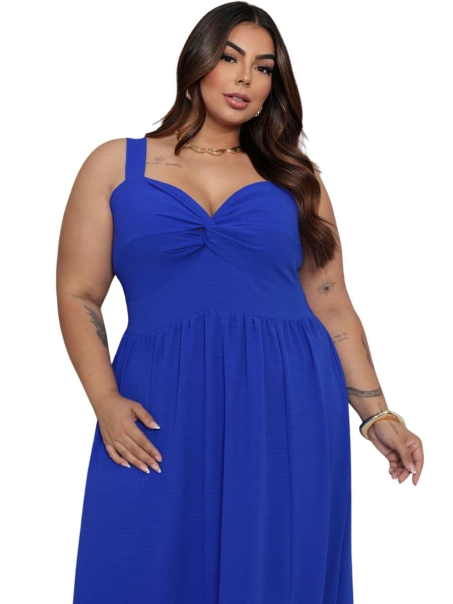 Vestido Frida — AZUL ROYAL / G1