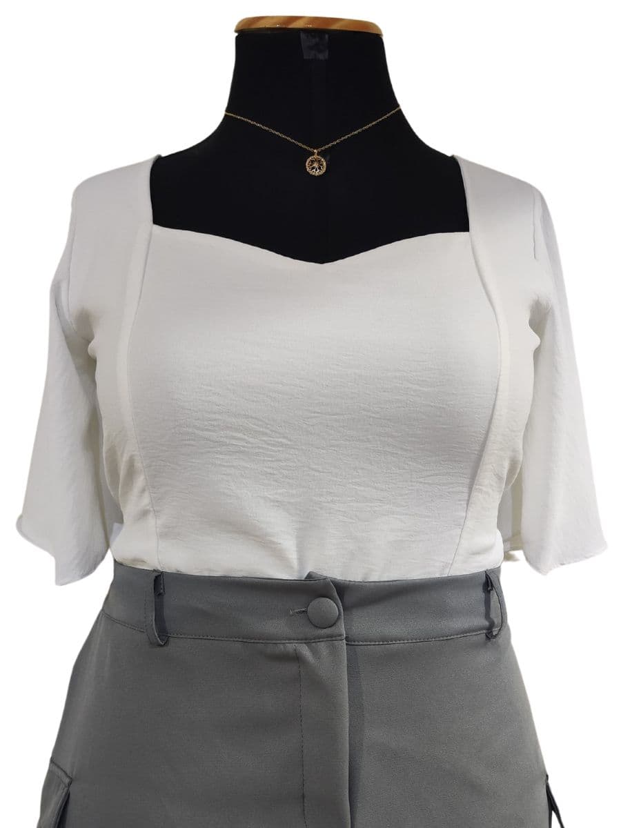 Blusa Mireya PS — G3 / BRANCO
