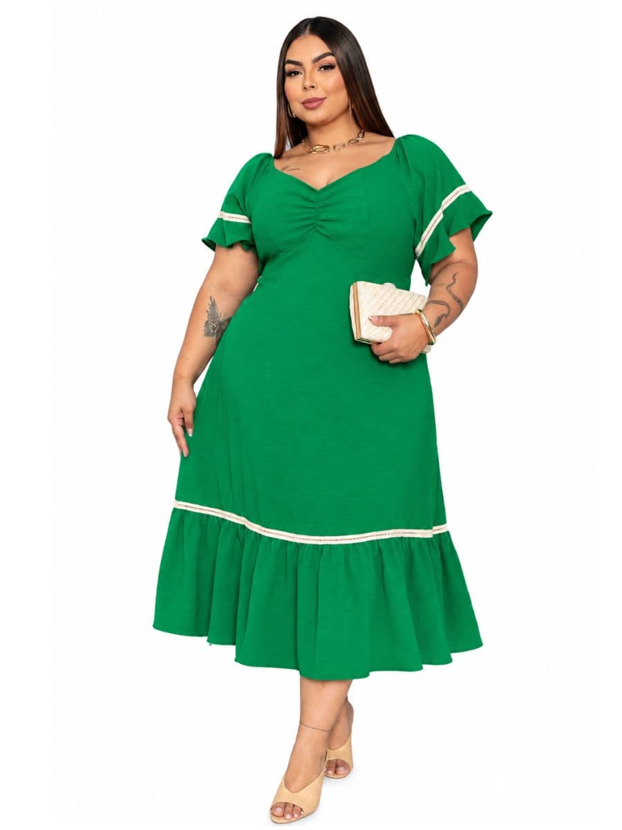 Vestido Eloa — VERDE BAND / G1