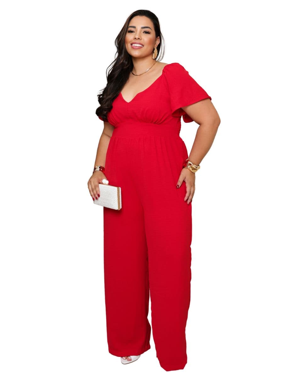Macacão Emma — VERMELHO / G1