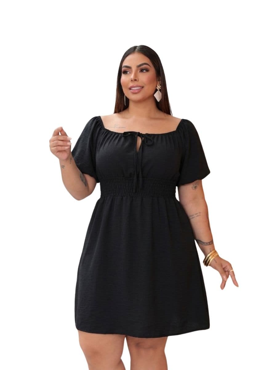 Vestido Tais — PRETO / G1