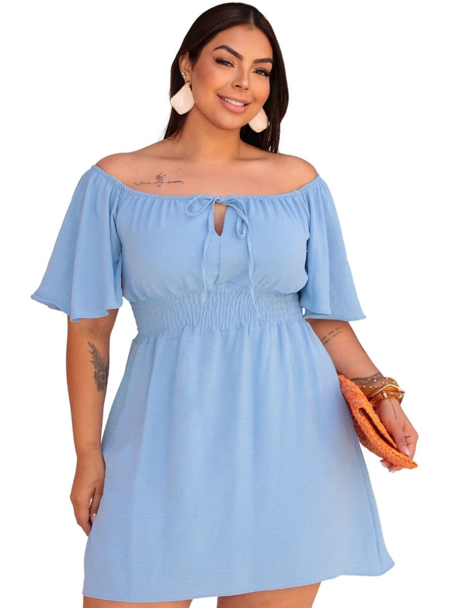 Vestido Tais — AZUL BB / G1