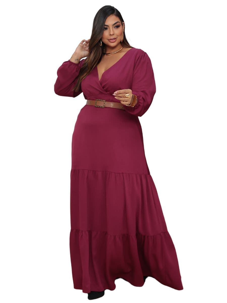 Vestido Camila — MARSALA / G1