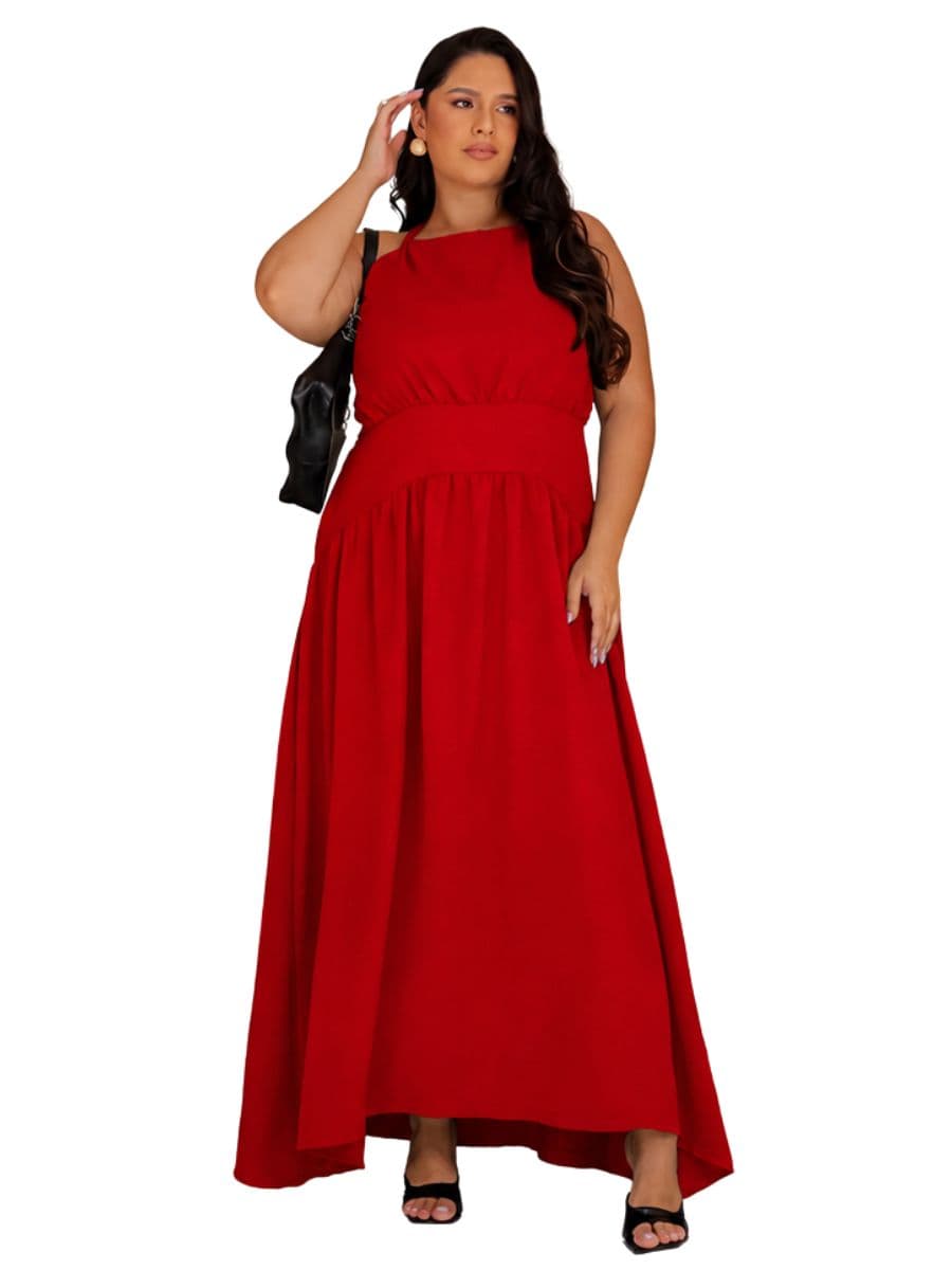 Vestido Aurora — VERMELHO / G1