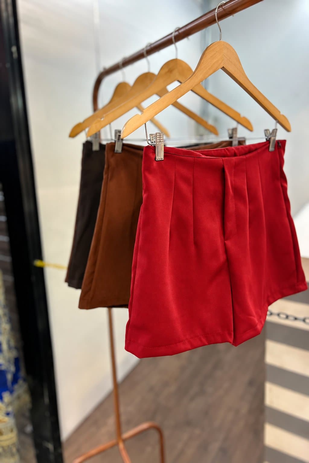 Shorts zara — Vermelho / M