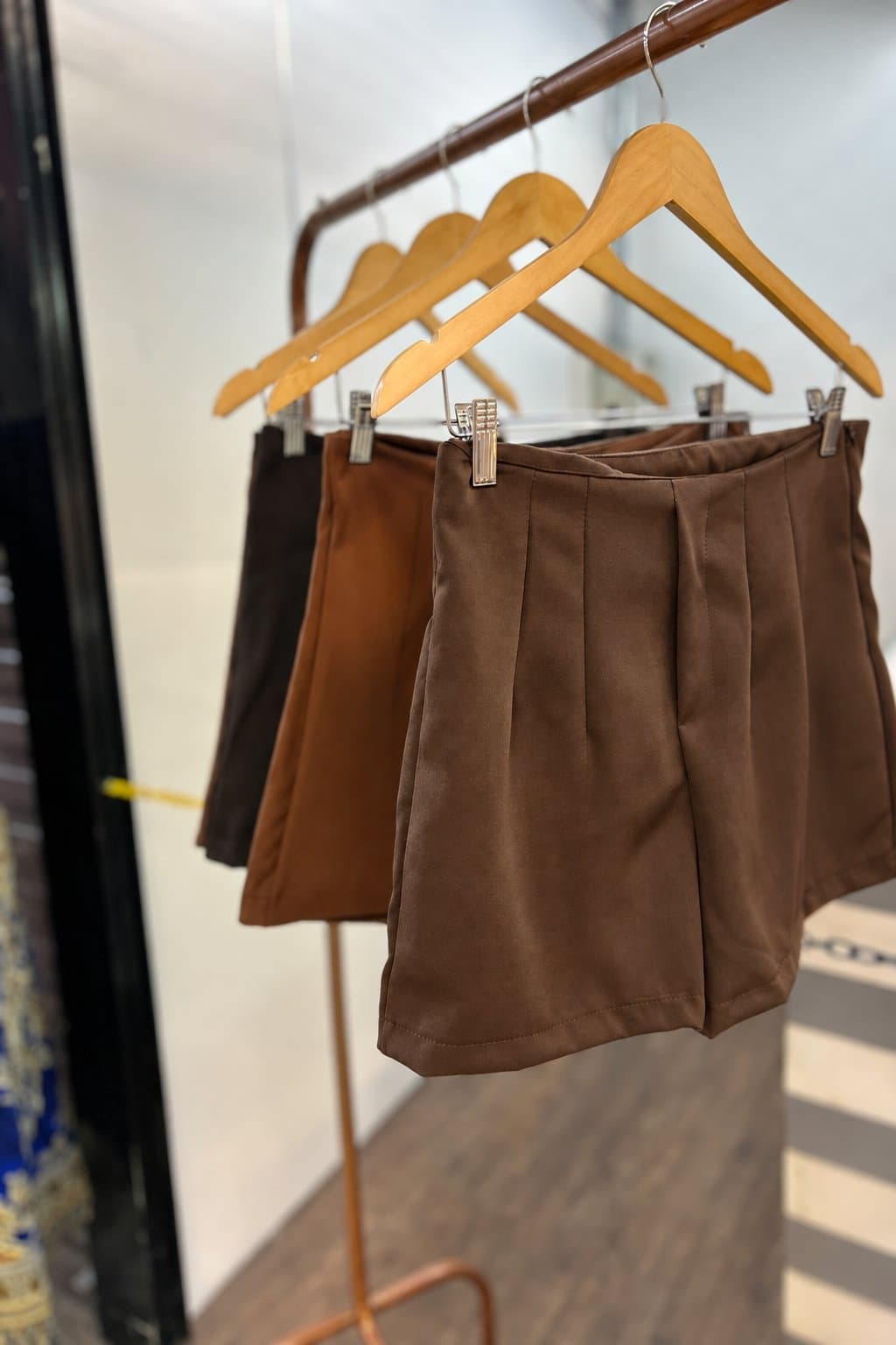 Shorts zara — Marrom / M