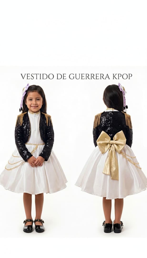 Vestido Guerrera Kpop — Vestido Guerrera Kpop - Talla 12