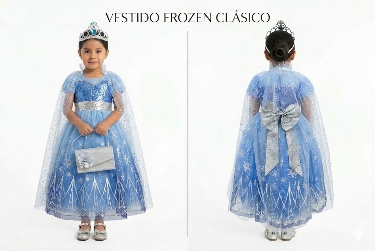 Vestido Frozen Clásico — 4